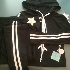 2 piece hoodie L/XL junior